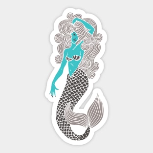 Mermaid Queen Sticker